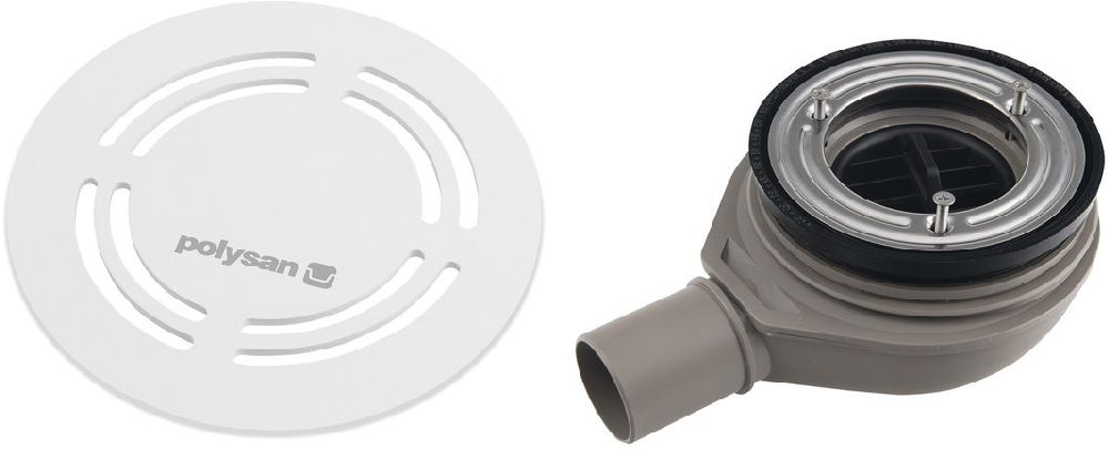 Polysan Flexia Siphon für eine Duschwanne 17771