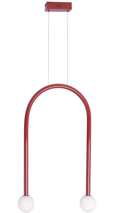 MaxLight Enigma Pendelleuchte 2x2 W rot P0523