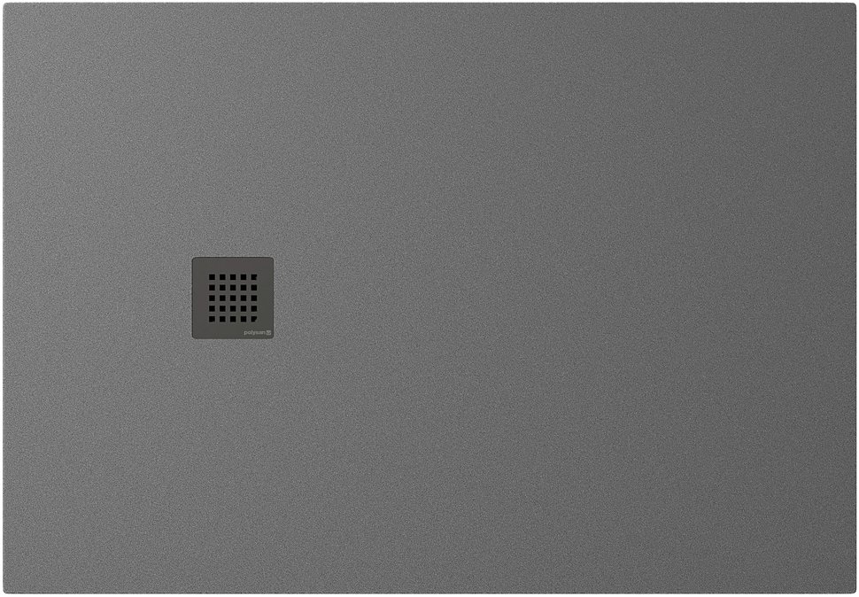 Polysan Treneca Rechteckige Duschwanne 140x90 cm grau 84309.31