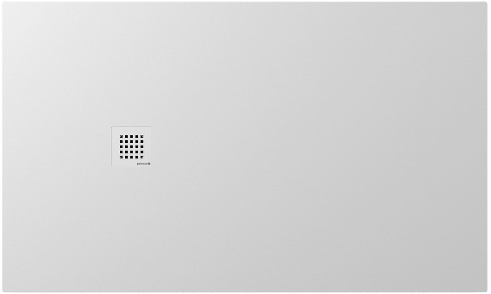 Polysan Treneca Rechteckige Duschwanne 150x90 cm weiß 84310.11