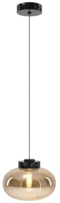 MaxLight Palloncini Pendelleuchte 1x7 W schwarz-bernstein P0516