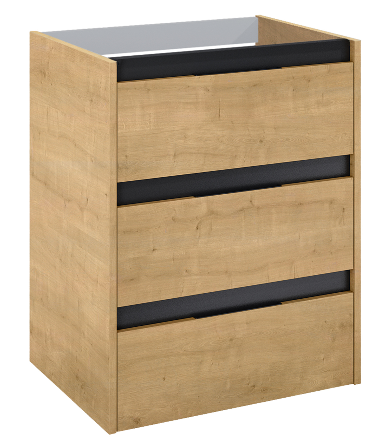 Roca Alpine Kabinett 58.5x45.2x74 cm Unterschrank hängend eiche A857866464