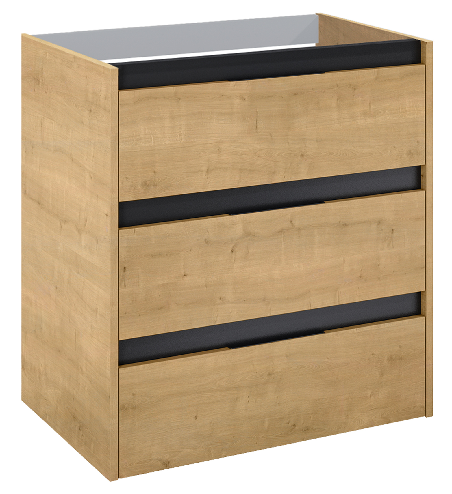 Roca Alpine Kabinett 68.5x45.2x74 cm Unterschrank hängend eiche A857867464