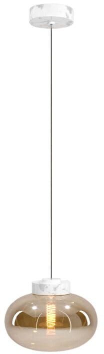 MaxLight Palloncini Pendelleuchte 1x7 W weiß-bernstein P0518