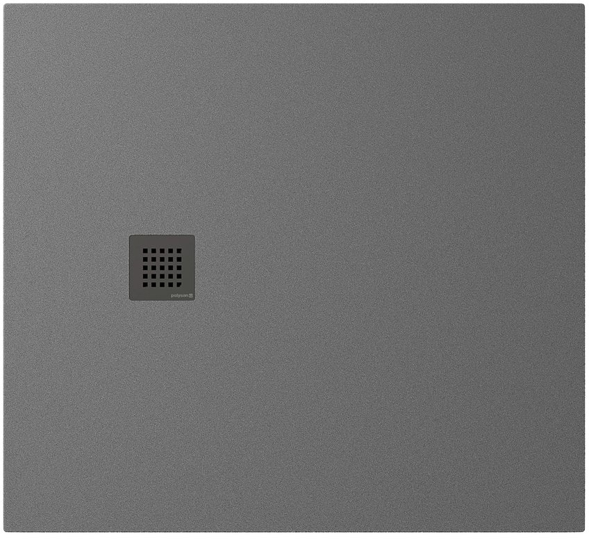 Polysan Treneca Rechteckige Duschwanne 110x100 cm grau 84312.31