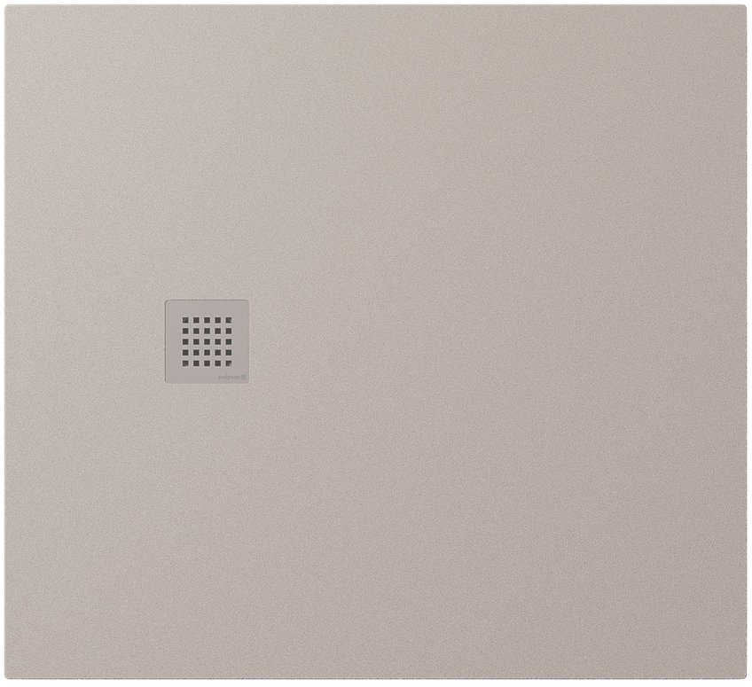 Polysan Treneca Rechteckige Duschwanne 110x100 cm beige 84312.81