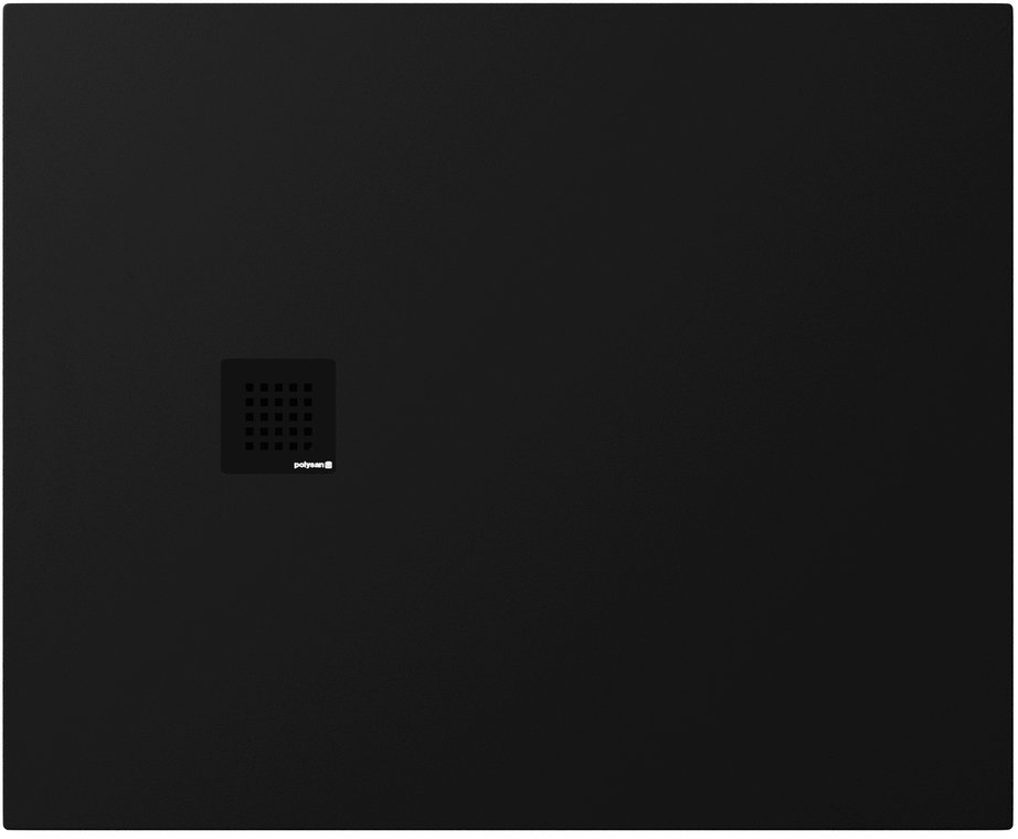 Polysan Treneca Rechteckige Duschwanne 110x90 cm schwarz 84314.21