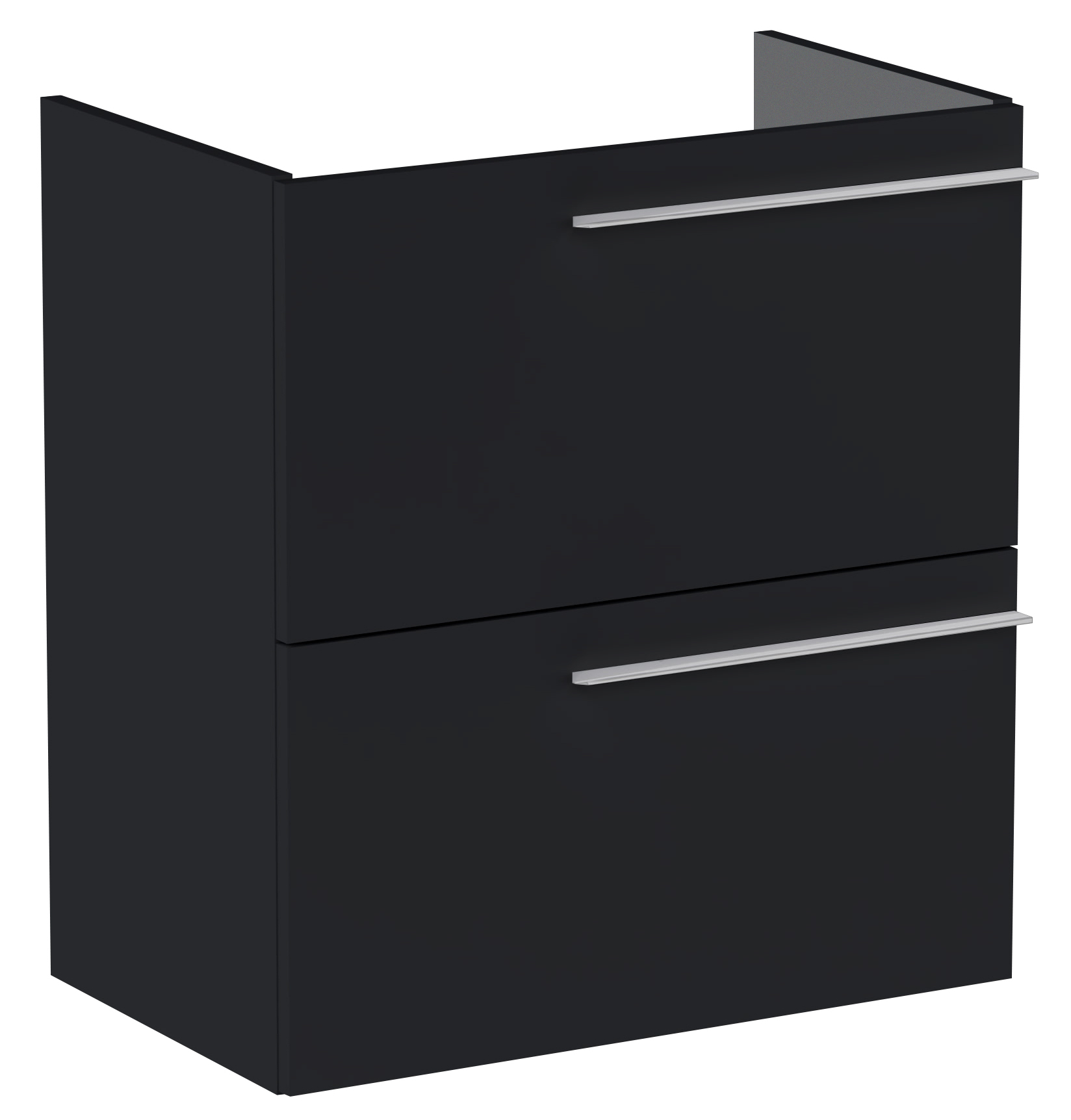 Roca Ella Kabinett 58.5x34.6x63.5 cm Unterschrank hängend schwarz A857778532