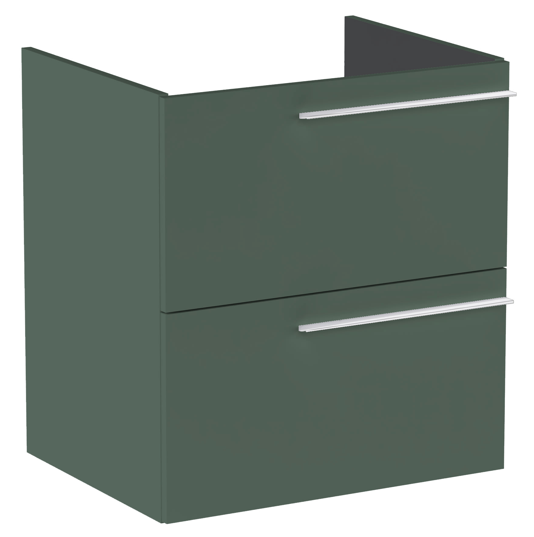 Roca Ella Kabinett 58.5x44.6x63.5 cm Unterschrank hängend grün A857769534