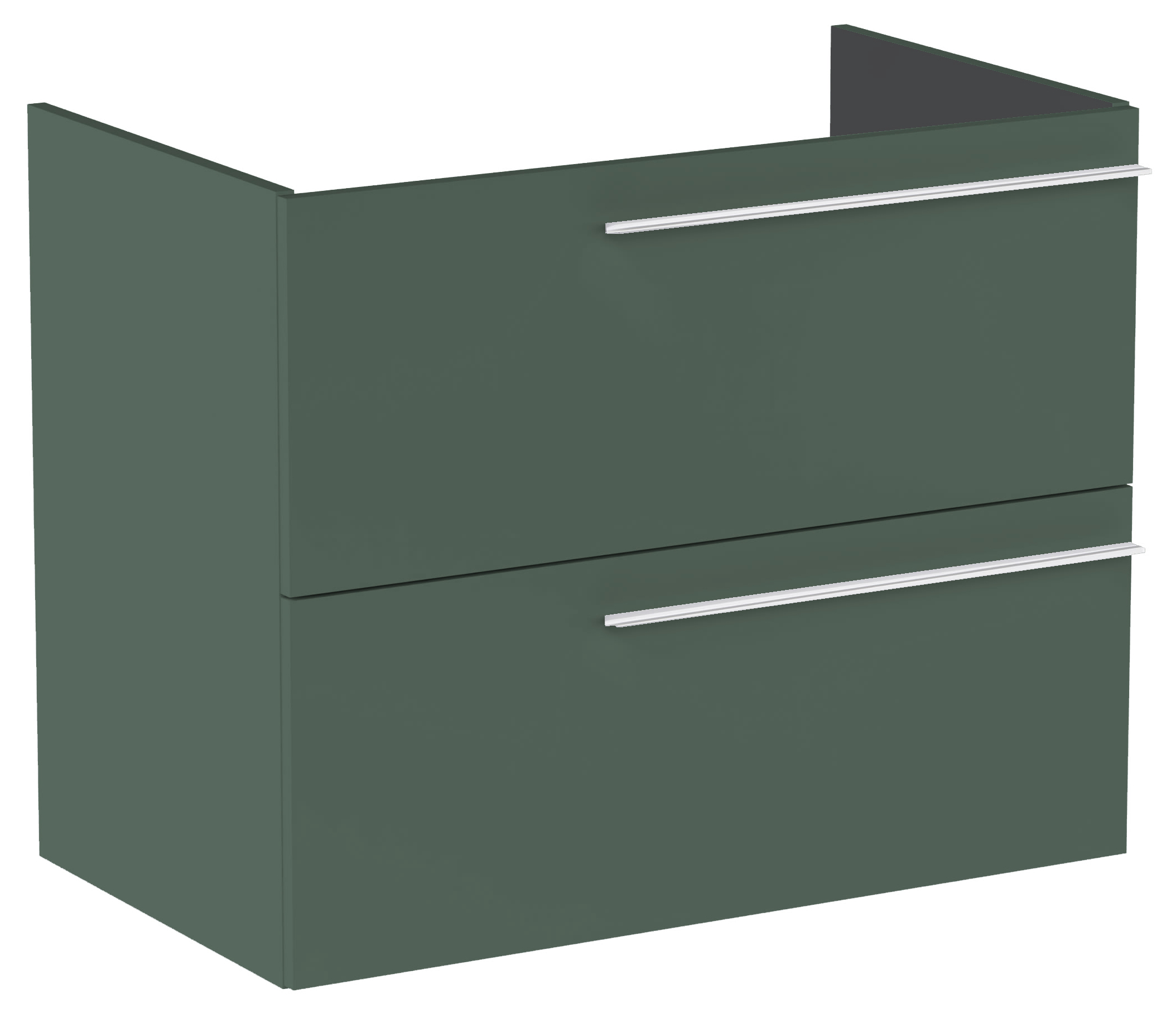 Roca Ella Kabinett 78.5x44.6x63.5 cm Unterschrank hängend grün A857770534