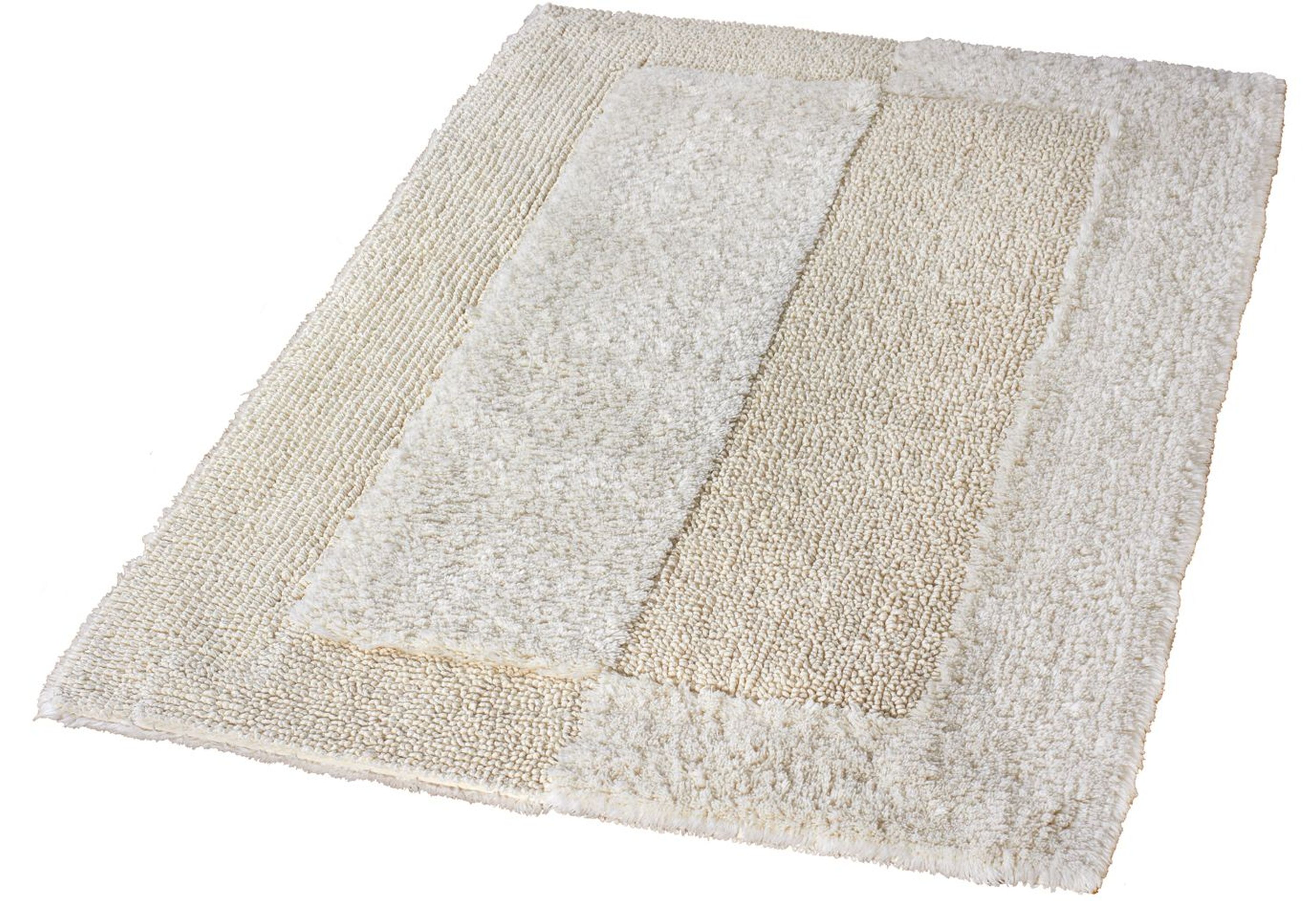 Kleine Wolke Havanna Badezimmerteppich 120x70 cm rechteckig beige 5418202225