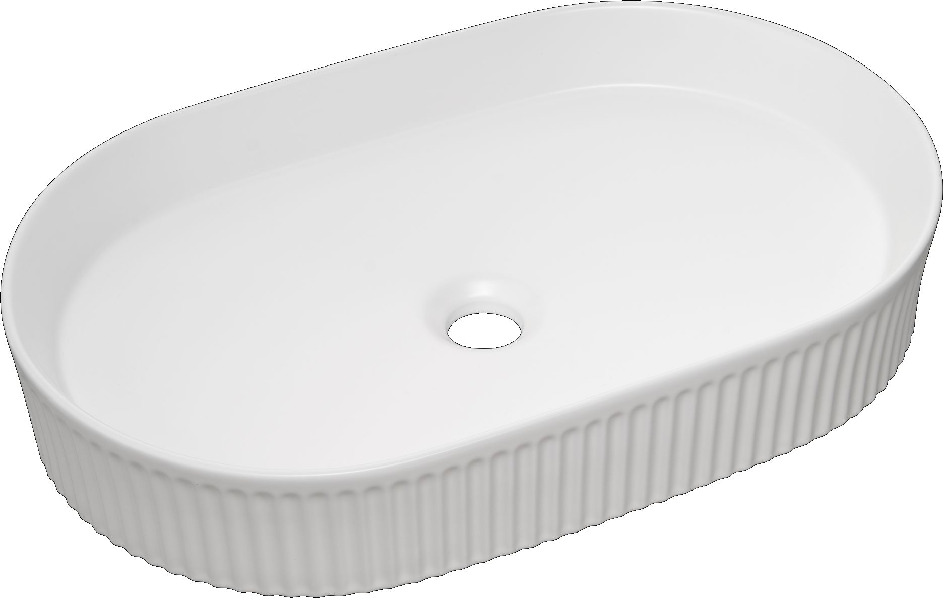 Comad Beyond Waschbecken 56x36 cm oval Aufsatzwaschbecken weiß BEYOND 3 WHITE ( E-6531 )