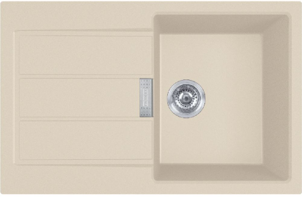 Franke Sirius tektonit-waschbecken 78x50 cm beige 143.0676.419