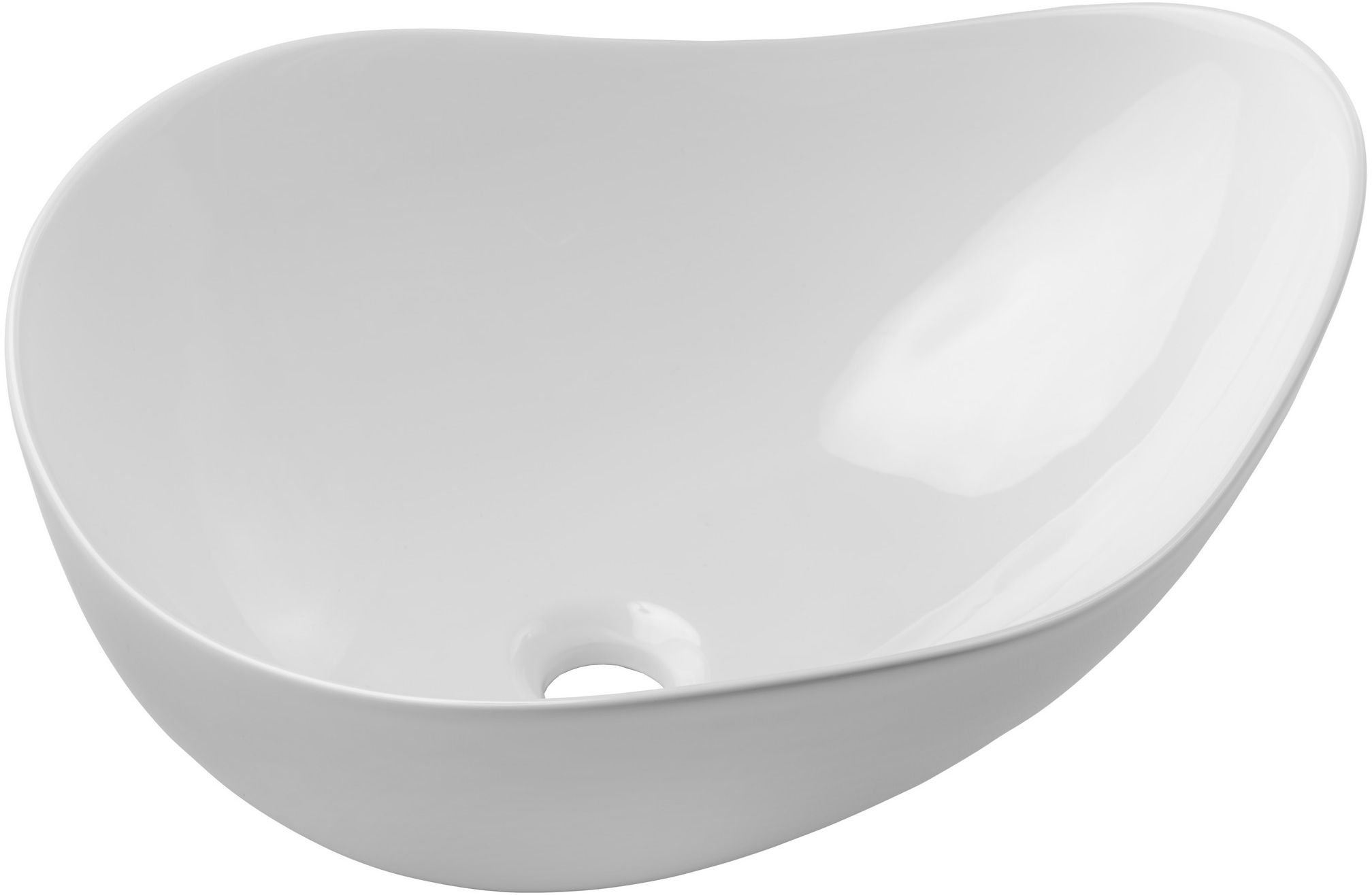 Comad Cloud Free Waschbecken 51x39 cm Aufsatzwaschbecken weiß CLOUD FREE WHITE ( E-6588 )