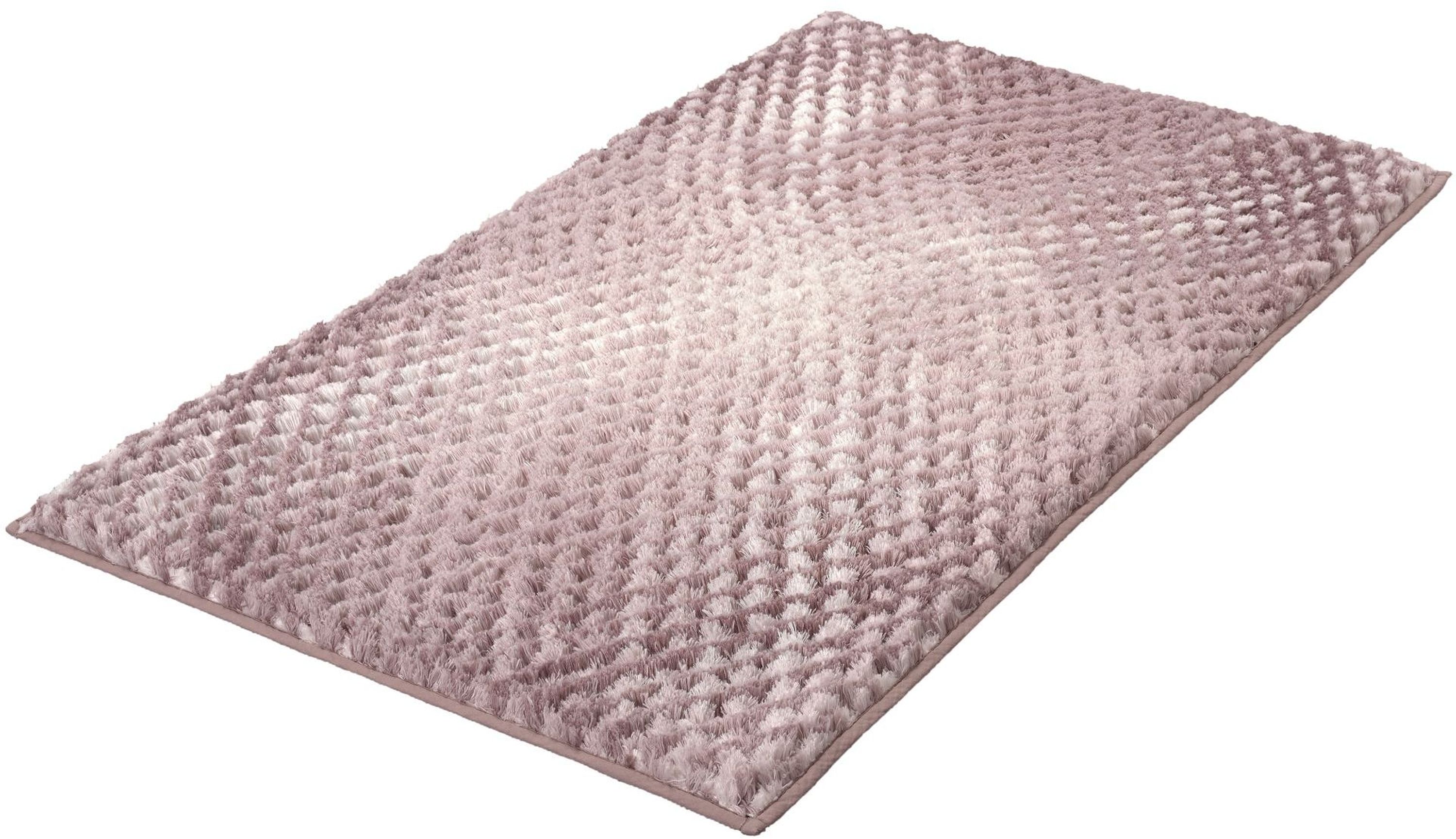 Kleine Wolke Cory Badezimmerteppich 120x70 cm rechteckig rosa 9121407225