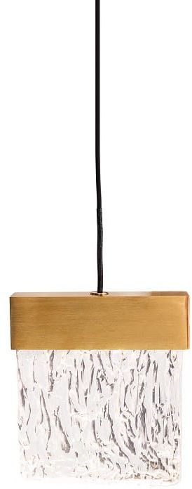 MaxLight Vetro Pendelleuchte 1x4.5 W gold P0573D