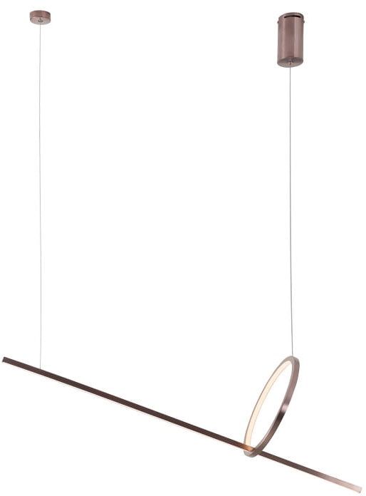 MaxLight Lozanna Pendelleuchte 1x18 W braun P0570D