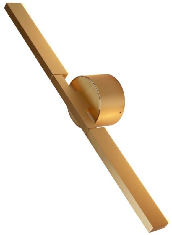 MaxLight Merano Leuchter 1x10 W gold W0347