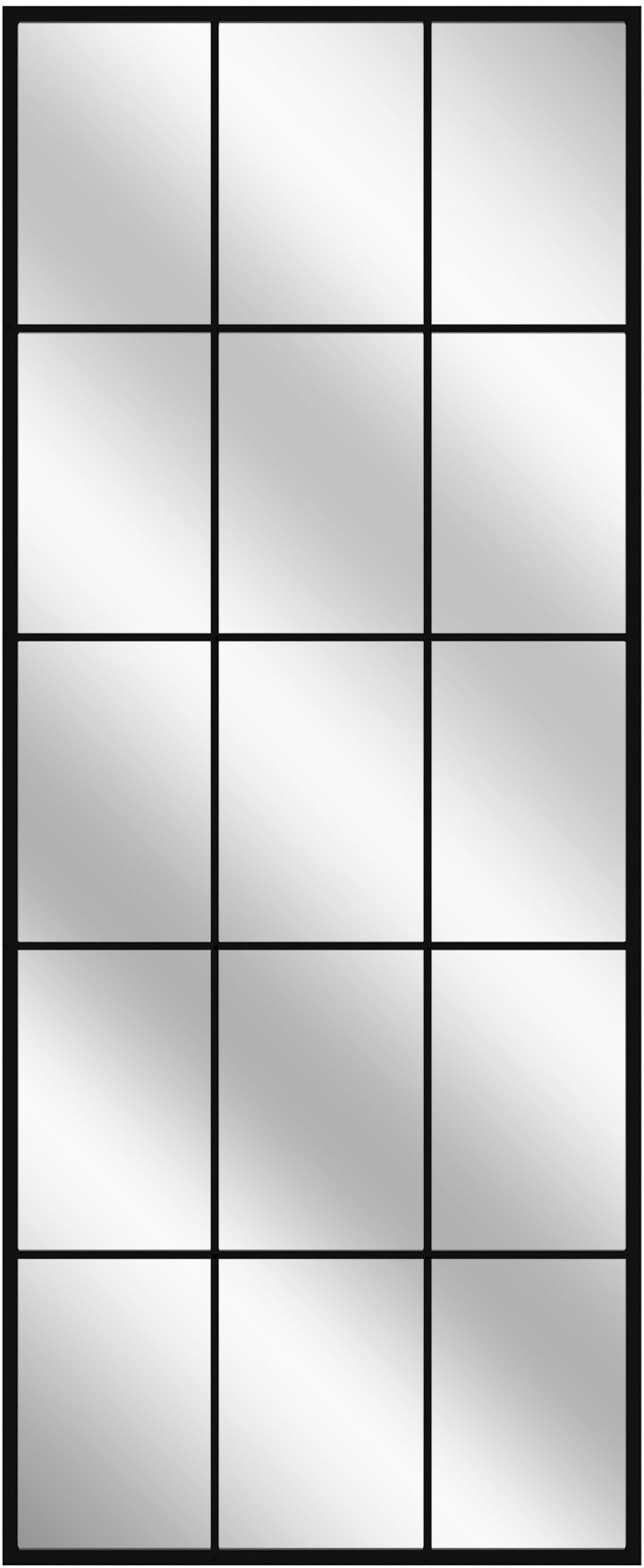 Styler Loft Spiegel 60x150 cm rechteckig schwarz LU-12370