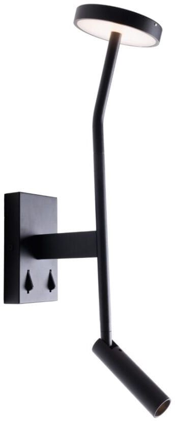 MaxLight Ibiza Leuchter 2x6 W schwarz W0349