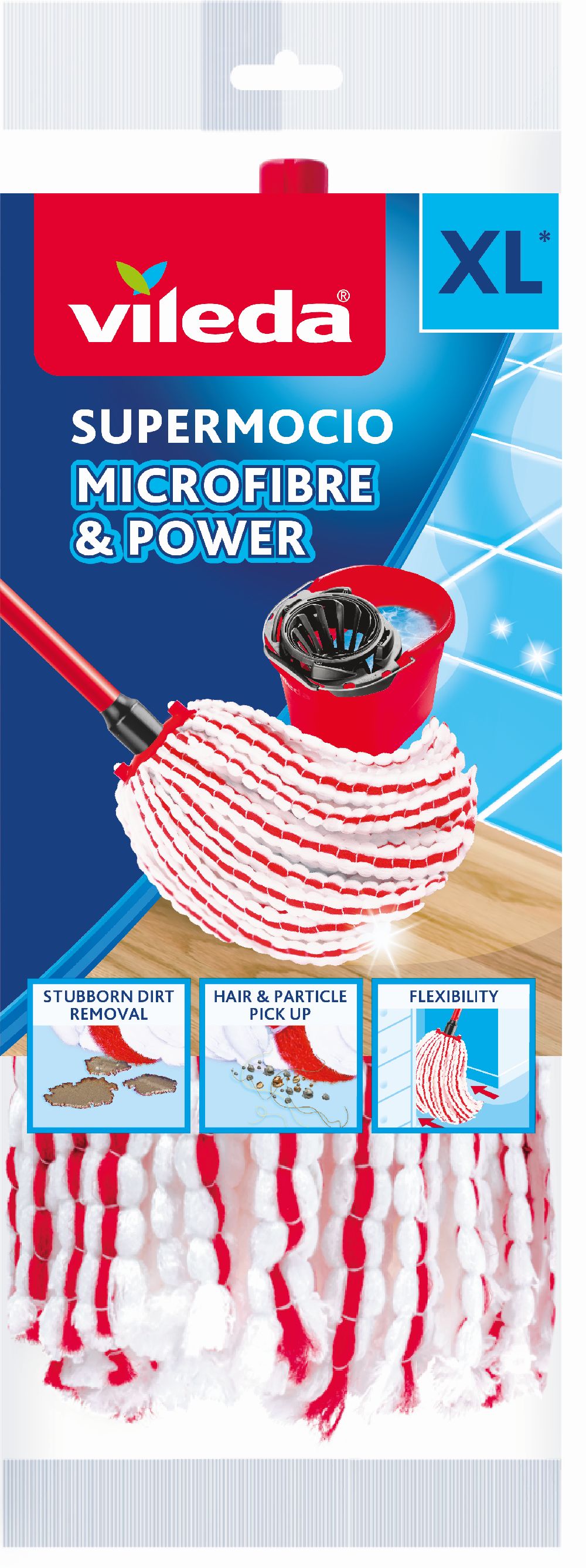 Vileda Microfibre and Power Mopp 157919