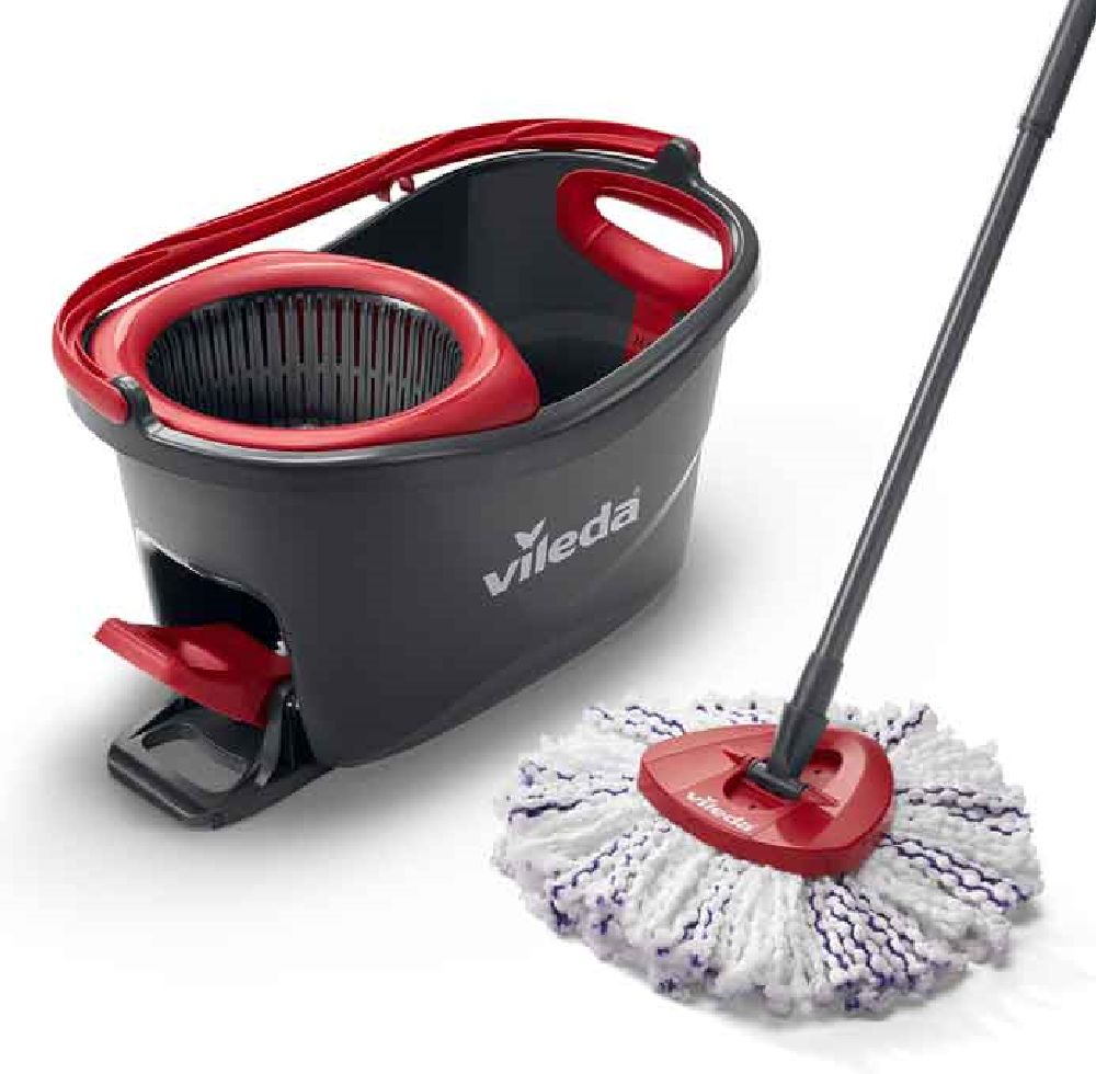 Vileda Turbo 3w1 Microfibre Mit Eimer und Stock wischen 167751