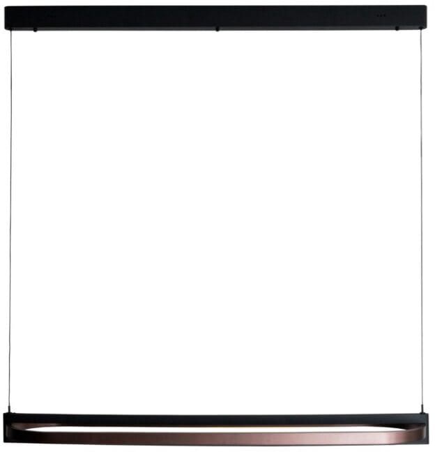 MaxLight Singapur Pendelleuchte 1x80 W schwarz-kaffee P0553