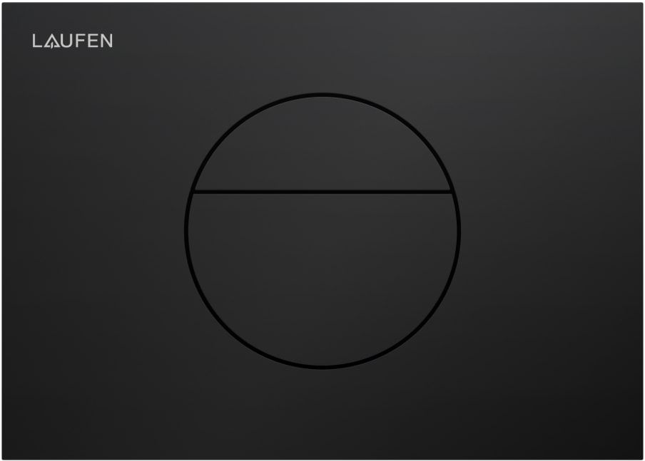 Laufen Ineo Betätigungsplatte für Toilette schwarz H9001127160001