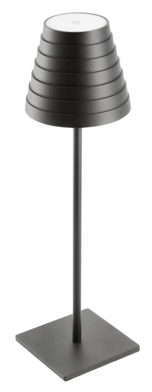 GTV Fizzi Tischlampe 1x2.5 W schwarz LD-FIZZI-10-DEC