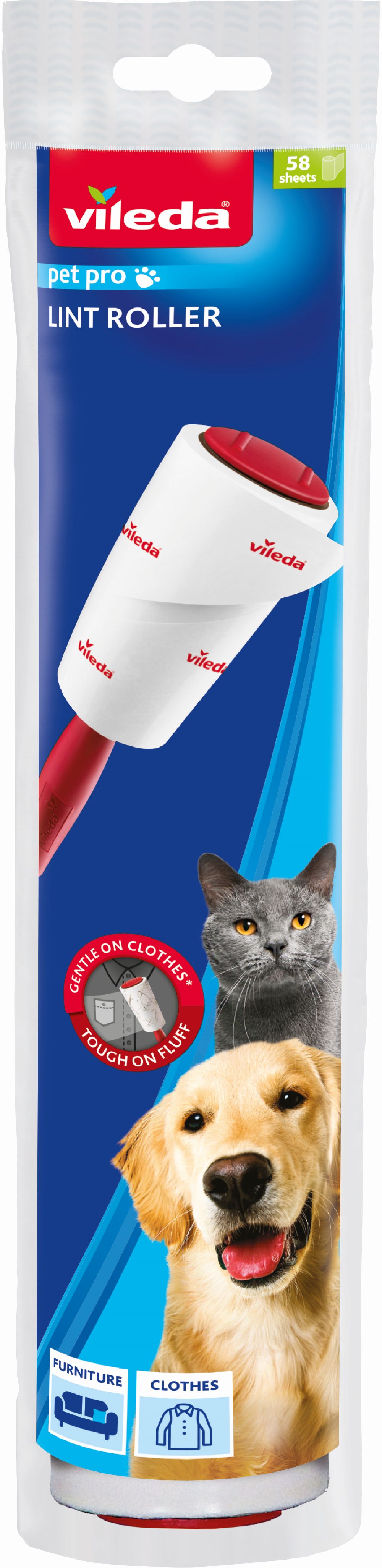 Vileda Pet Pro Kleiderrolle 173390