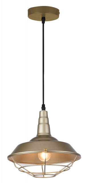 GTV Solen Pendelleuchte 1x40 W gold OS-SOL-40-DEC