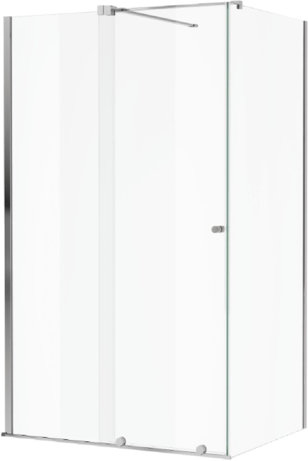 Set Montagesatz Excellent Ortigo KAEX.5012.1014.CR, Duschwand Excellent Ortigo KAEX.5022.1000, KAEX.5007.01.1200.LP1/2, KAEX.5007.01.1200.LP2/2, KAEX.5022.CR