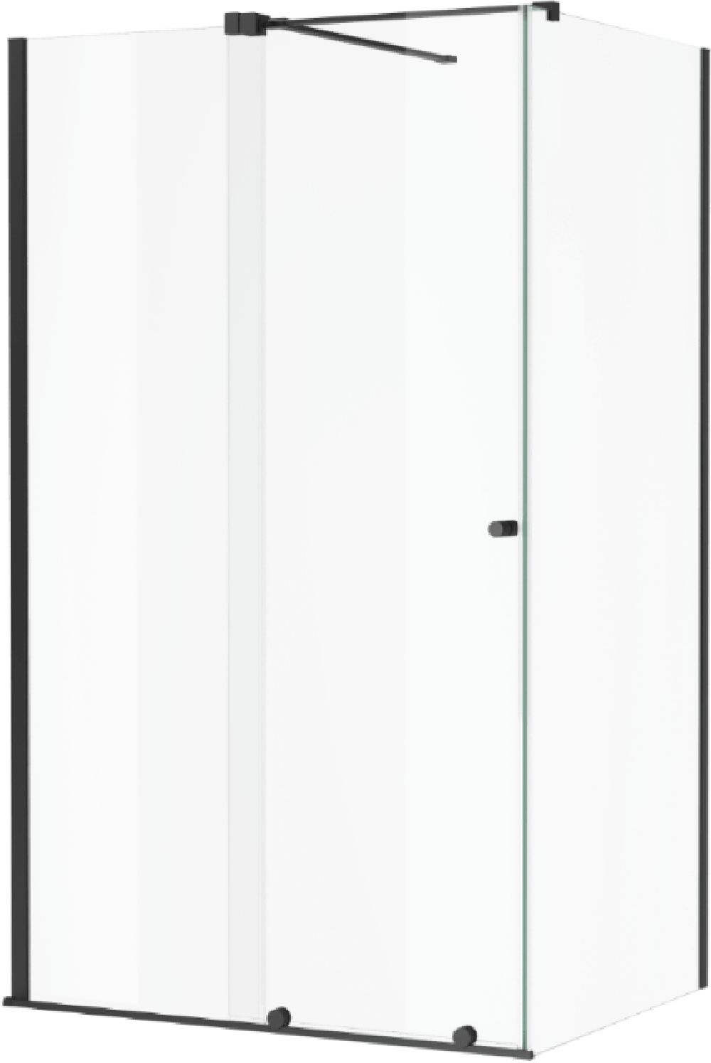 Set Montagesatz Excellent Ortigo KAEX.5012.1014.BL, Duschwand Excellent Ortigo KAEX.5022.1000, KAEX.5007.01.1200.LP1/2, KAEX.5007.01.1200.LP2/2, KAEX.5022.BL