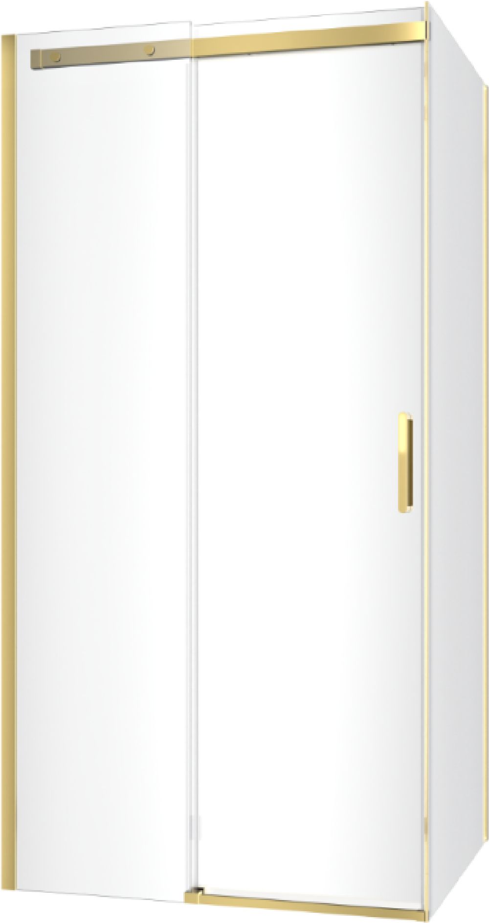 Set Duschtüren Excellent Rols KAEX.2612.1000.LP1/2.GL, Duschwand mit Türen Excellent Rols KAEX.2606.800.LP.GL, KAEX.2612.1000.LP2/2.GL