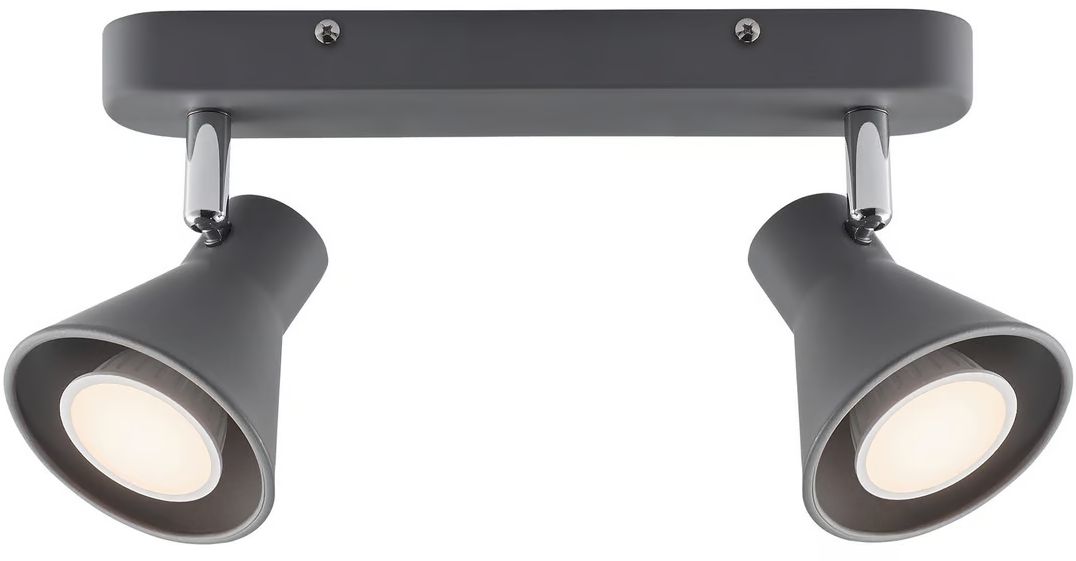 Nordlux Eik Deckenlampe 2x35 W grau 45770110