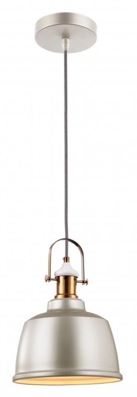 GTV Zenit II Pendelleuchte 1x40 W grau/aschfarben OS-ZENIT-II-15-DEC