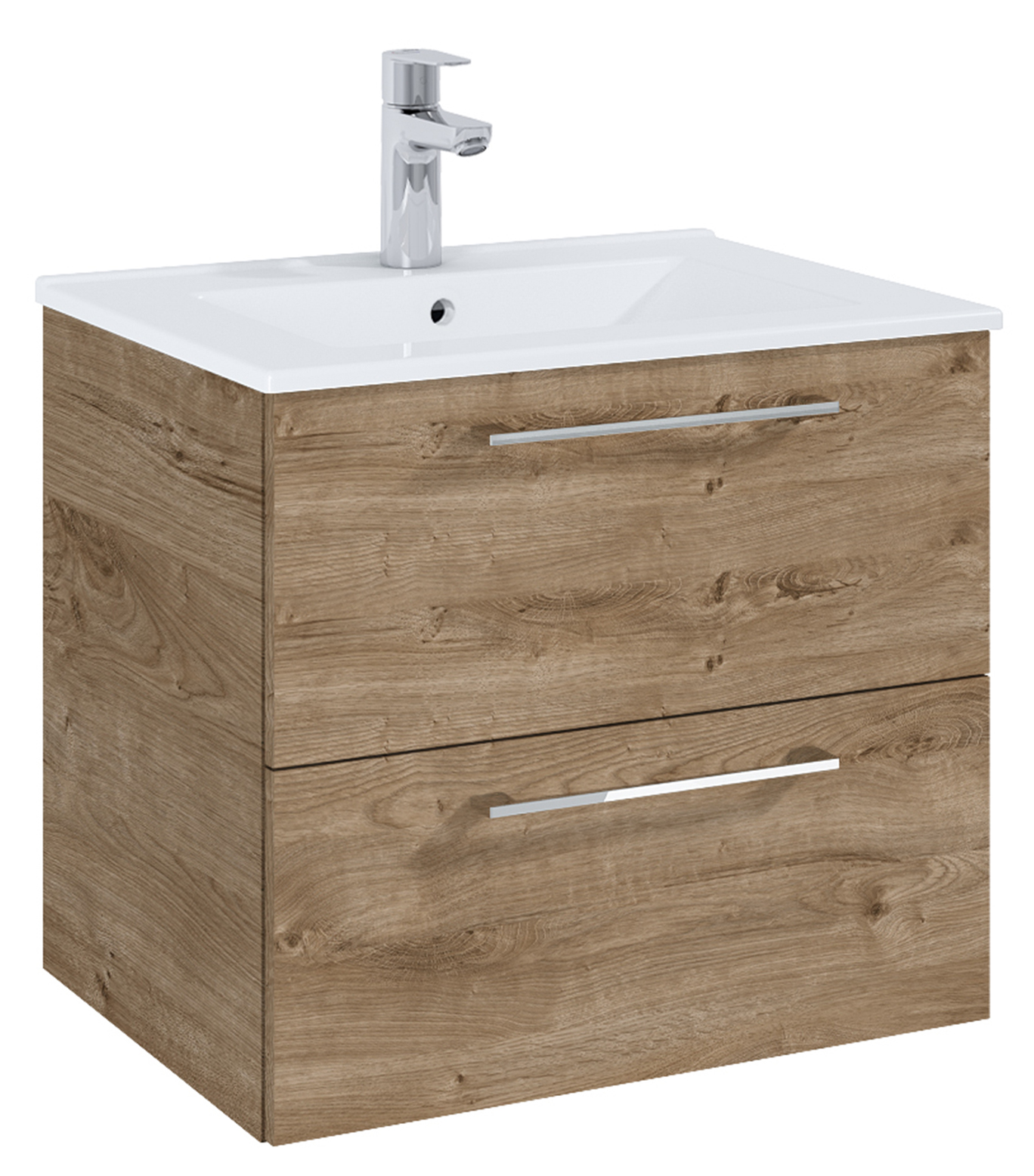 Roca Roma Kabinett 60x45.6x53 cm Unterschrank hängend eiche A857949808