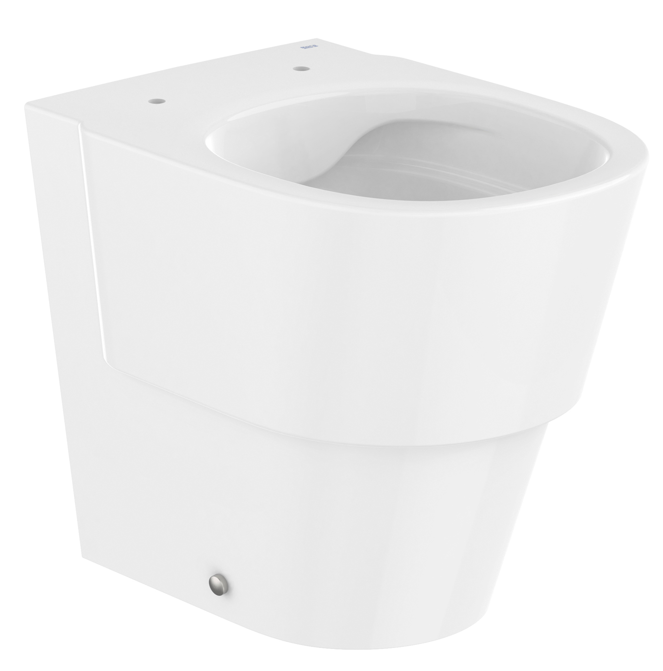 Roca Tura WC-Becken stehend Spülrandlos weiß Glanz A347697000