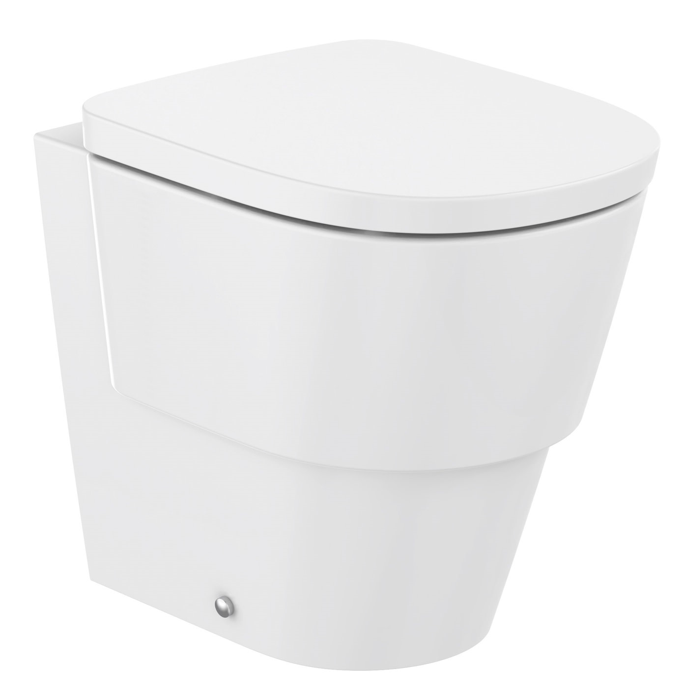 Roca Tura WC-Becken stehend Spülrandlos weiß Glanz A347697S00