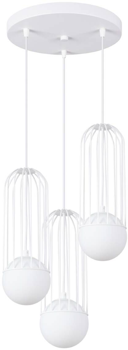 Sollux Lighting Brina Pendelleuchte 3x8 W weiß SL.1335