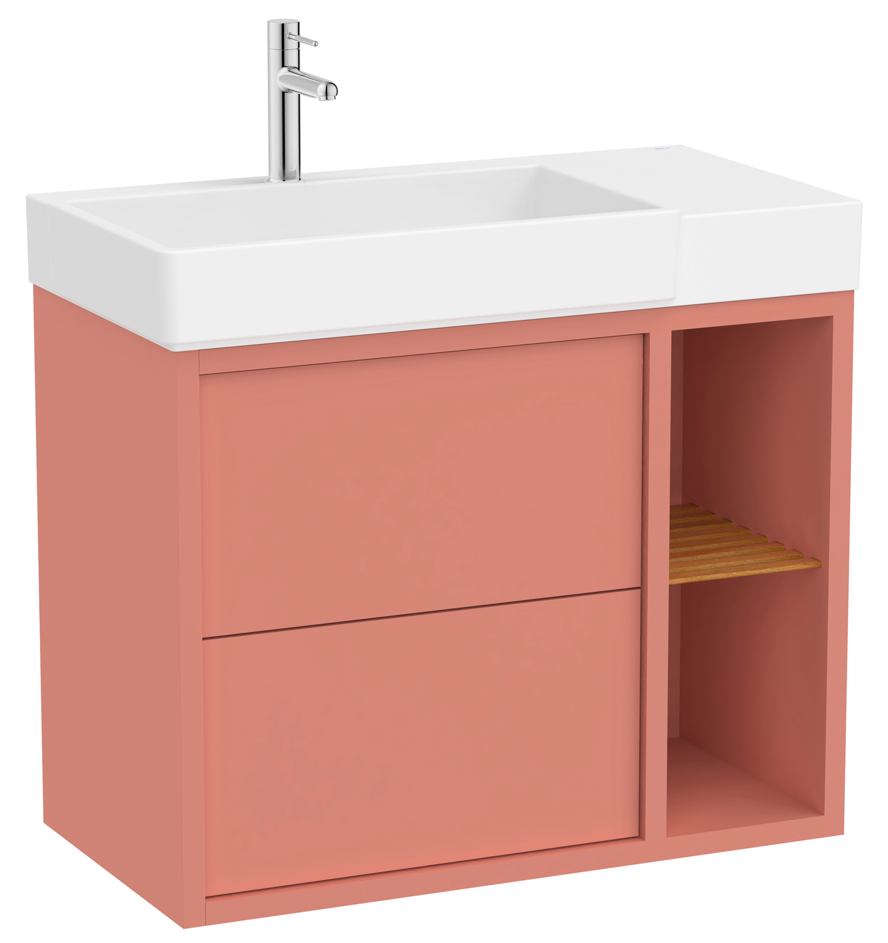 Roca Tura Waschbecken mit Unterschrank 80 cm A852028560