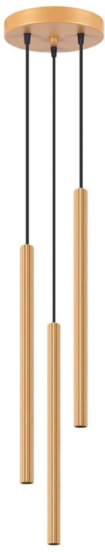Sollux Lighting Arche Pendelleuchte 3x8 W gold SL.1342