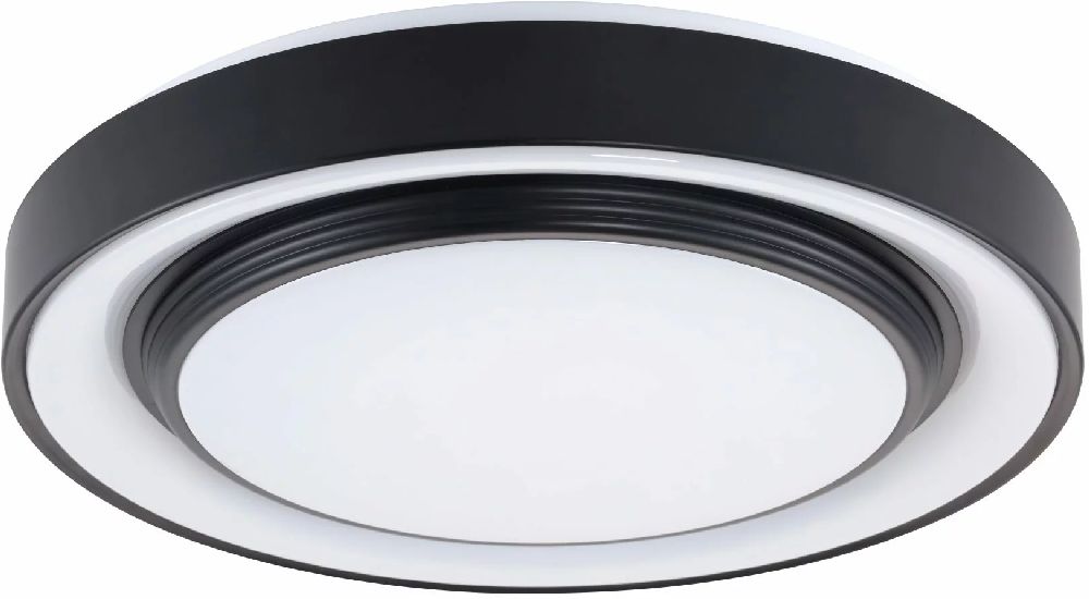 Goldlux Zygmunt Decke 1x48 W schwarz 326690