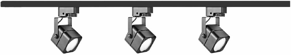 Goldlux Vienna Schienensystem-Set mit Strahlern 3x10 W schwarz 327352