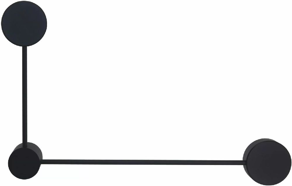 Goldlux Joy Leuchter 2x10 W schwarz 326294