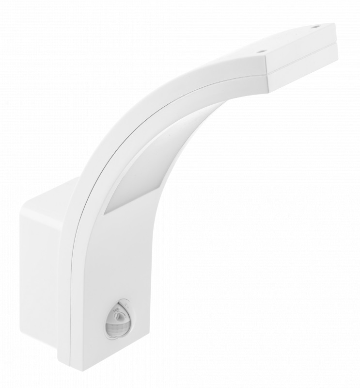 GTV Paris Außenwandleuchte 1x10 W weiß LD-PAR10W40-00