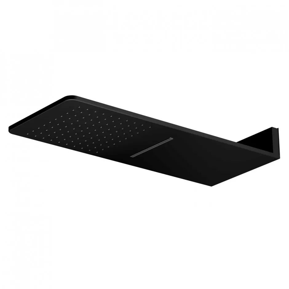 Steinberg 390 Kopfbrause 60x25 cm rechteckig schwarz 3905662S