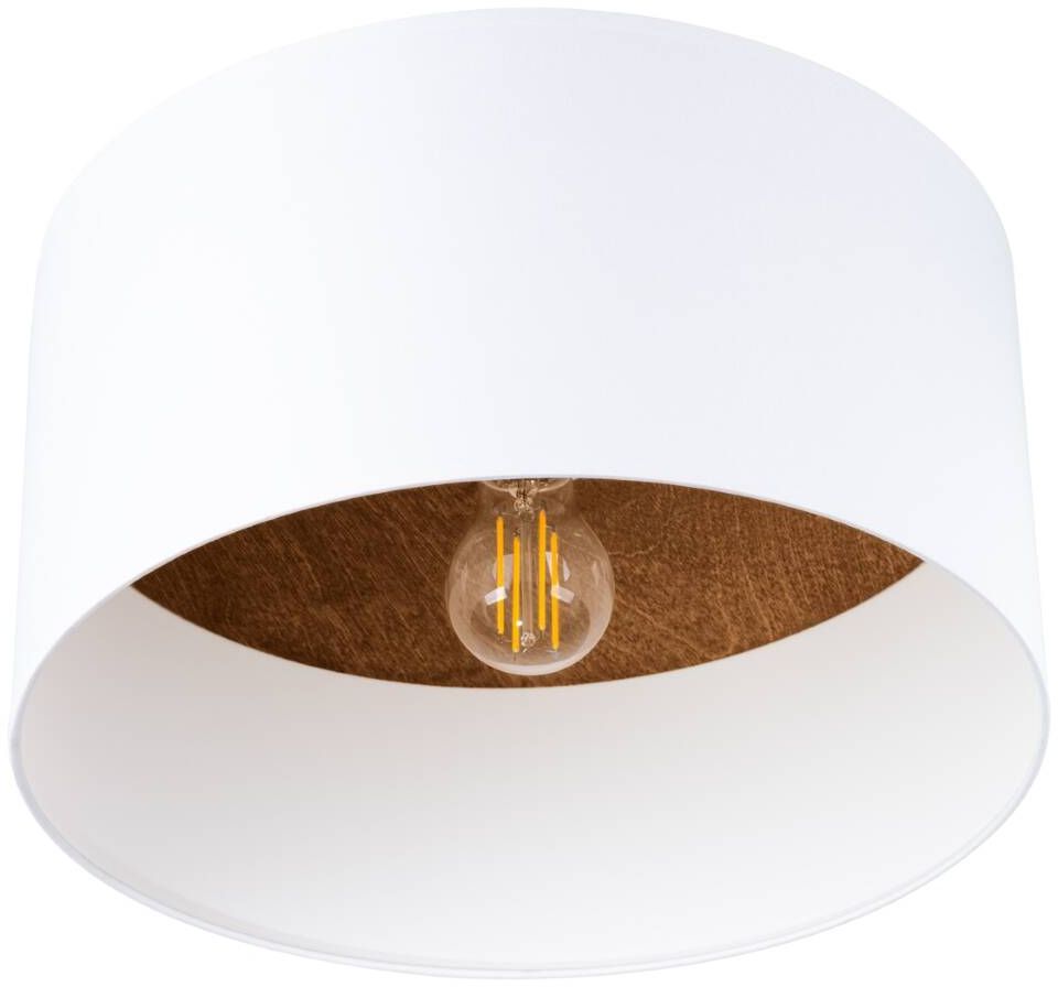 Sollux Lighting Telesto Deckenlampe 1x15 W weiß-braun SL.1392