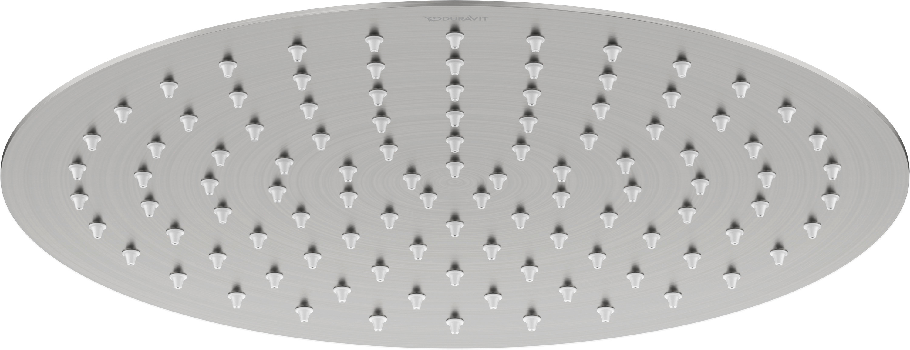 Duravit Kopfbrause 30x30 cm rund stahl UV0660020070