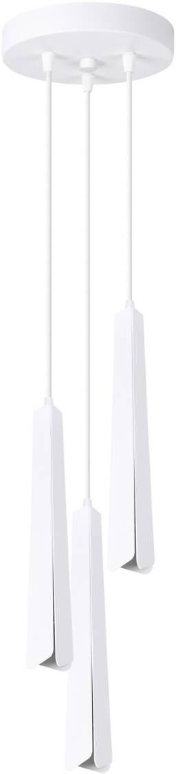 Sollux Lighting Prysm Pendelleuchte 3x8 W weiß SL.1398